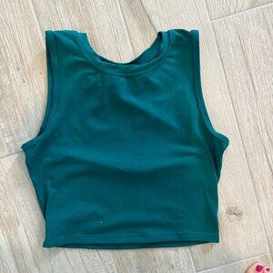 Teal High Ziya Active Athletic Tank